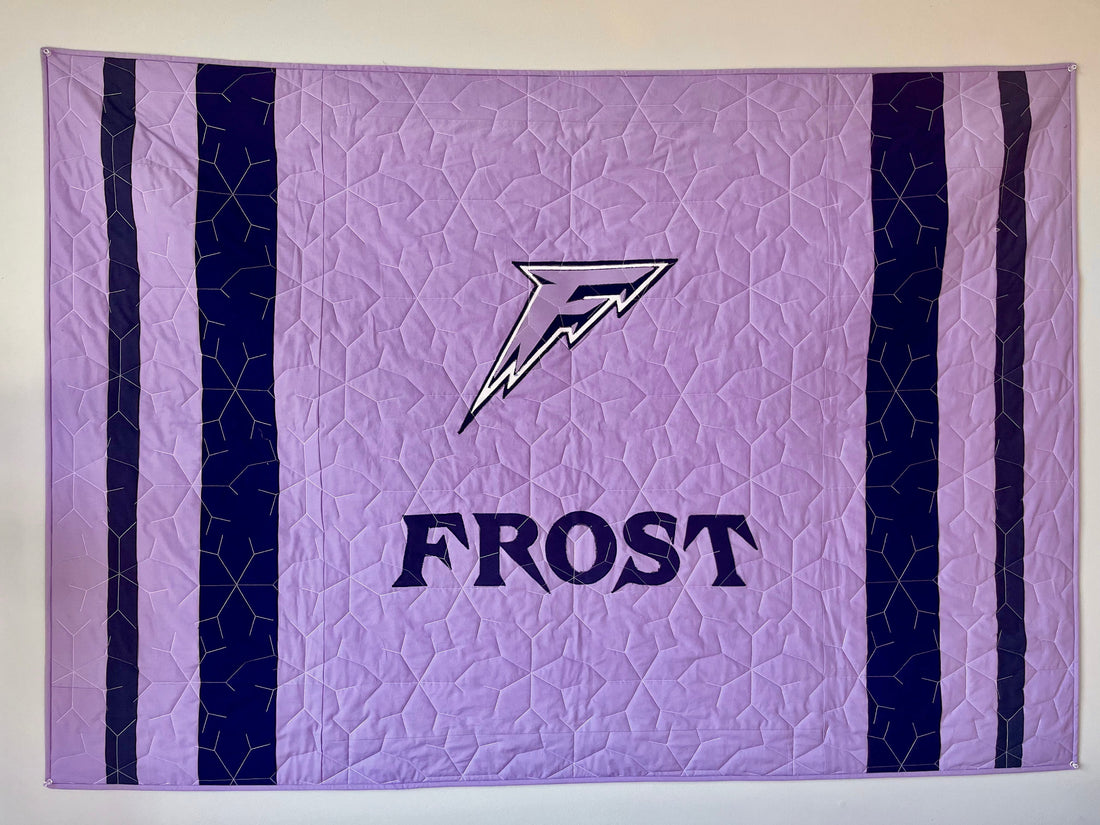 How to Make Your Own PWHL Team Logo Quilt!